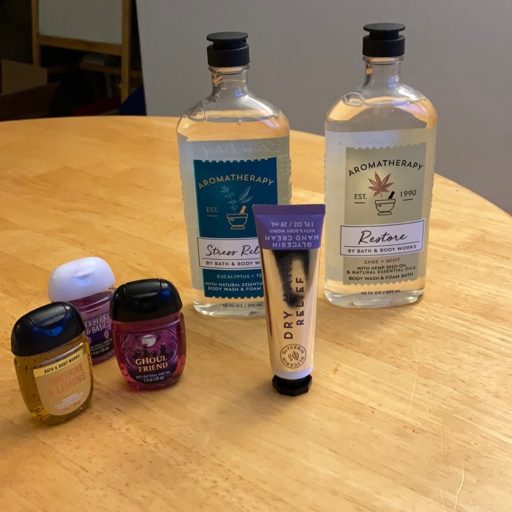Bath & Body Works items